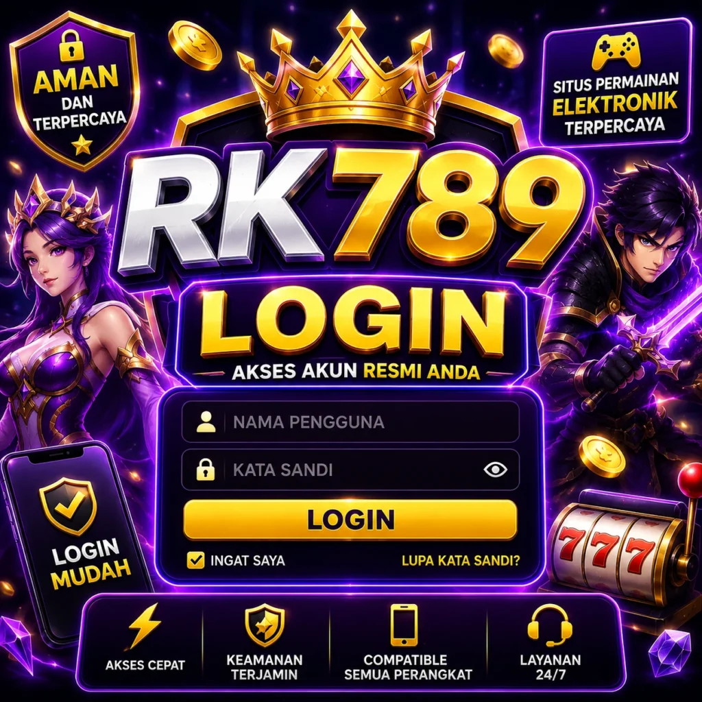 rk789 Login — ilustrasi panduan akun